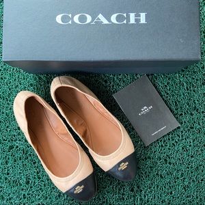 Coach Bonnie Cap Toe Flats